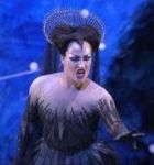 Diana Damrau als Königin der Nacht, Zauberflöte von Wolfgang Amadeus Mozart, Bild von frolleinbombus.tumblr.com