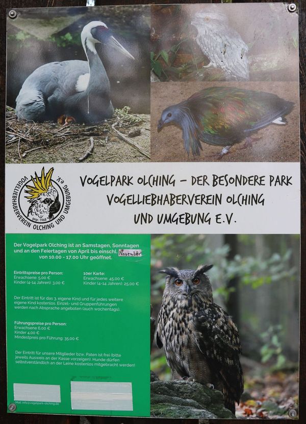 Vogelpark Olching, Kooperationspartner der Kindertafel
