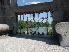 Wittelsbacher Brücke München, Liebesschlösser besiegeln symbolisch die ewige Liebe von Liebenden, näheres siehe Wikipedia