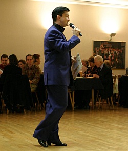Marco Masini, Moderator Ball der Nationen und aktiver S-Klasse Tänzer in Standard und Latein