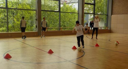 Kick&Fun Fußballturnier an der heilpädagogischen Tagesstätte des Augustinums an der Mathilde-Eller-Schule München