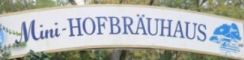 Kirchweih am Mini-Hofbräuhaus im Englischen Garten mit der Kindertafel