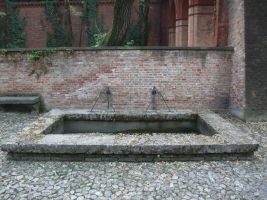 Gruße Brunnenanlage Alter Südfriedhof, näheres siehe Wikipedia